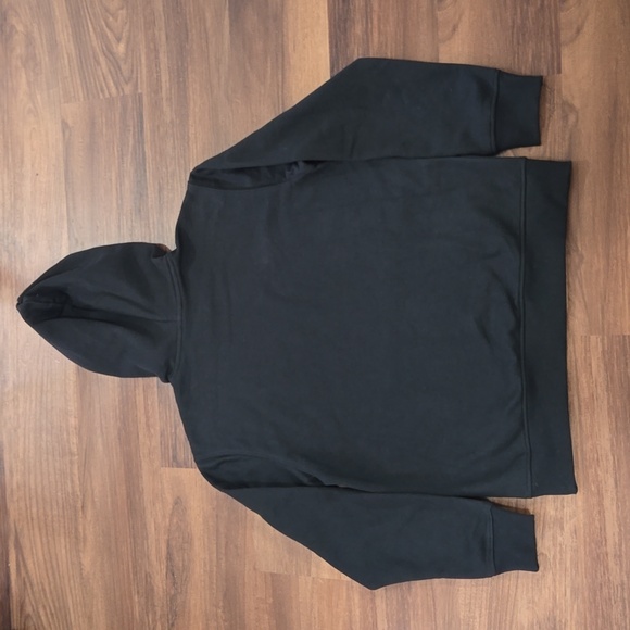 NWT Women's Adidas IA6420 Trefoil Logo Black Fleece Lined Hoodie - Picture 9 of 10